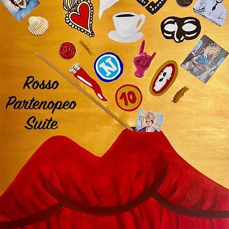 Rosso Partenopeo Suite Napoli Esterno foto